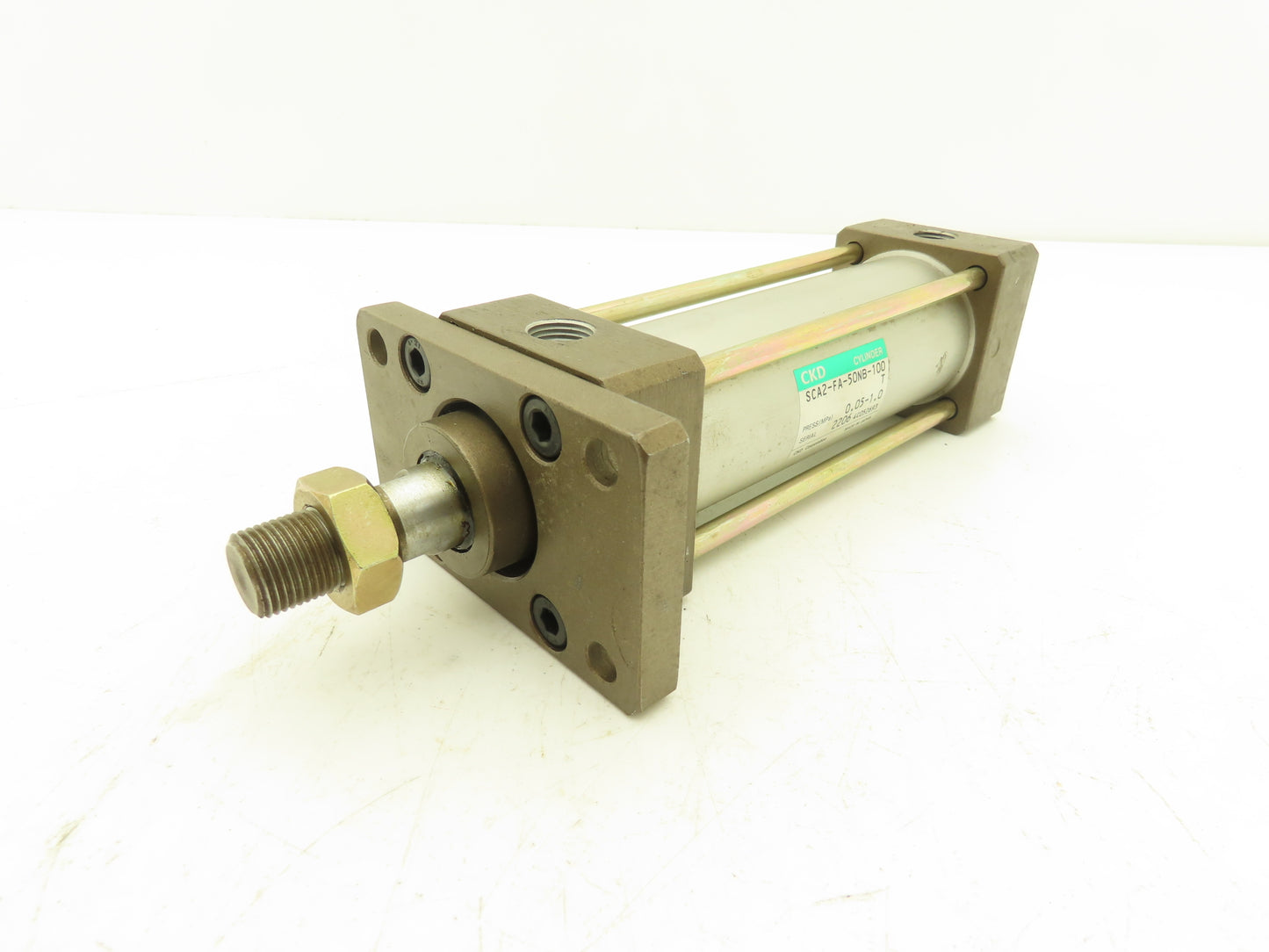 CKD SCA2-FA-50NB-100 Pneumatic Air Cylinder 50mm Bore 100mm Stroke 145psi