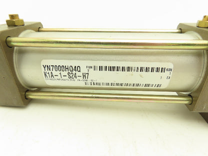 CKD SCA2-FA-50NB-100 Pneumatic Air Cylinder 50mm Bore 100mm Stroke 145psi