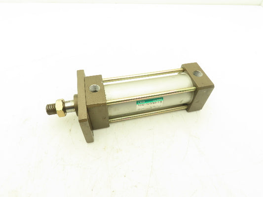 CKD SCA2-FA-50NB-100 Pneumatic Air Cylinder 50mm Bore 100mm Stroke 145psi