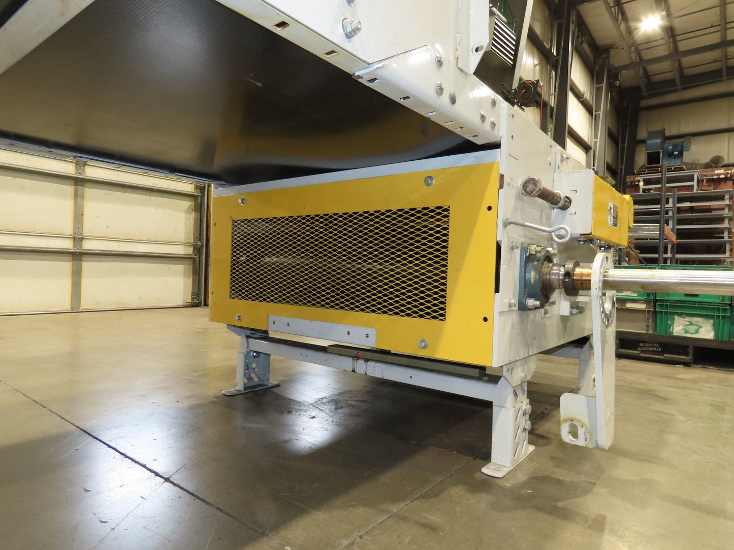 Hytrol BPC 37"x 30' Slider Bed Conveyor 36" Parcel Belt  *No Drive*