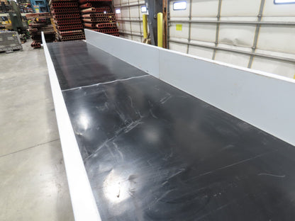 Hytrol BPC 37"x 30' Slider Bed Conveyor 36" Parcel Belt  *No Drive*