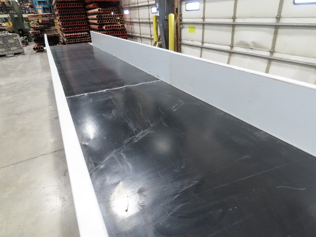 Hytrol BPC 37"x 30' Slider Bed Conveyor 36" Parcel Belt  *No Drive*