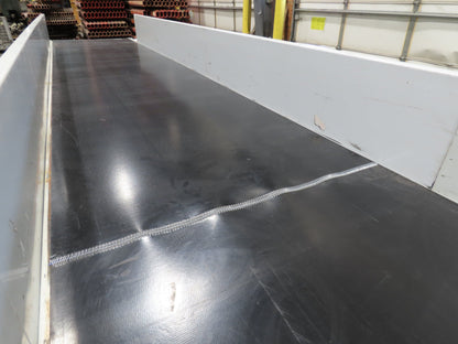 Hytrol BPC 37"x 30' Slider Bed Conveyor 36" Parcel Belt  *No Drive*