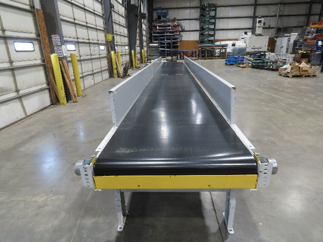 Hytrol BPC 37"x 30' Slider Bed Conveyor 36" Parcel Belt  *No Drive*