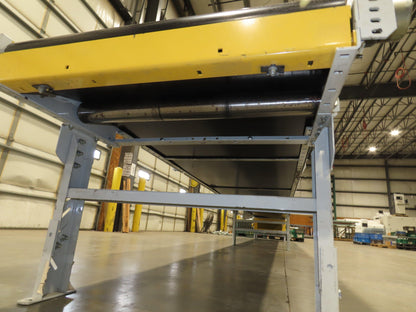 Hytrol BPC 37"x 30' Slider Bed Conveyor 36" Parcel Belt  *No Drive*