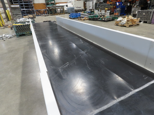 Hytrol BPC 37"x 30' Slider Bed Conveyor 36" Parcel Belt  *No Drive*