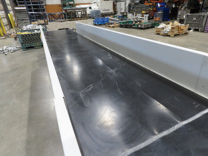 Hytrol BPC 37"x 30' Slider Bed Conveyor 36" Parcel Belt  *No Drive*