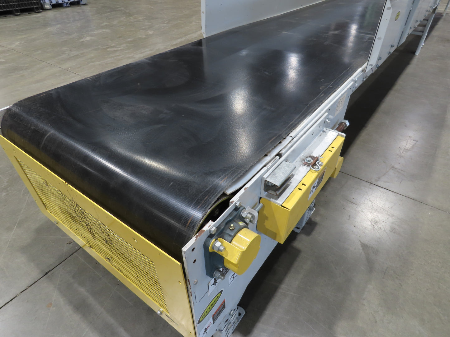 Hytrol BPC 37"x 30' Slider Bed Conveyor 36" Parcel Belt  *No Drive*