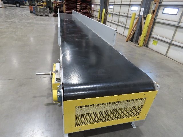 Hytrol BPC 37"x 30' Slider Bed Conveyor 36" Parcel Belt  *No Drive*