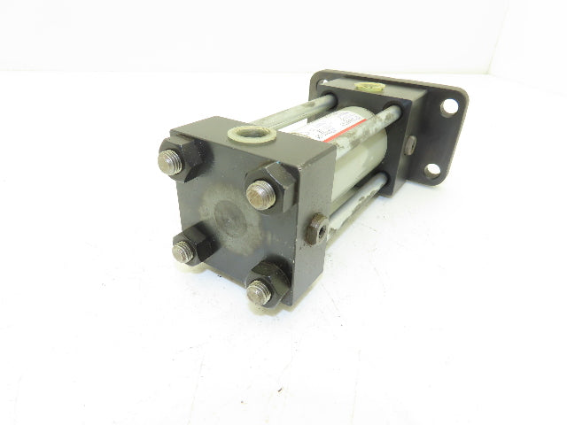 Toyo-Oki TFA-SA Hydraulic Cylinder 40mm Bore 35mm Stroke Flange Mount 1000psi