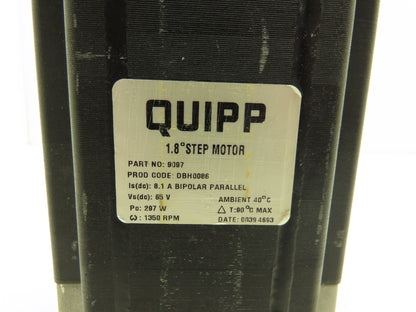 Quipp 9097 DBH0086 Stepper Motor 297W 1350rpm 65V 1PH 8.1A