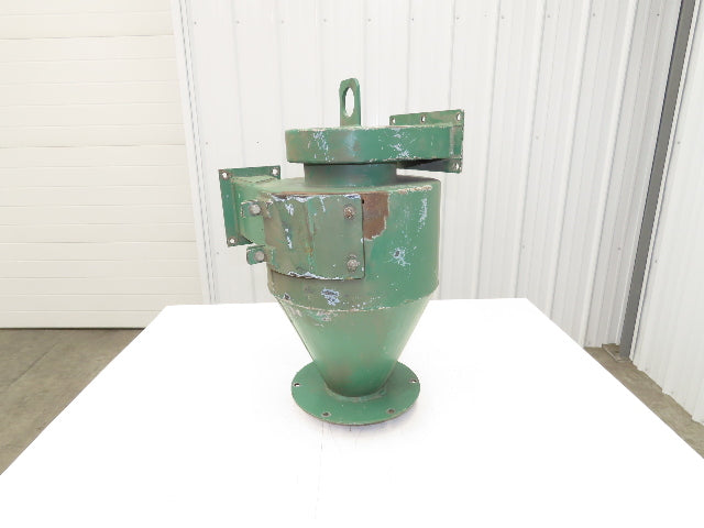 Sandblaster Recovery Hopper Dust Collector Pneumatic 17"H x 12W" Cone Metal