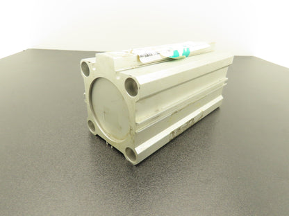 SMC CDQ2B50-85D Pneumatic Air Cylinder 50mm Bore 85mm Stroke 145psi Through Hole