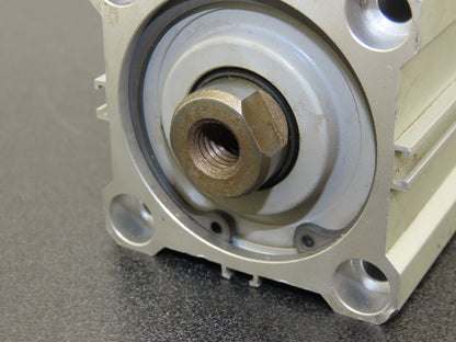 SMC CDQ2B50-85D Pneumatic Air Cylinder 50mm Bore 85mm Stroke 145psi Through Hole