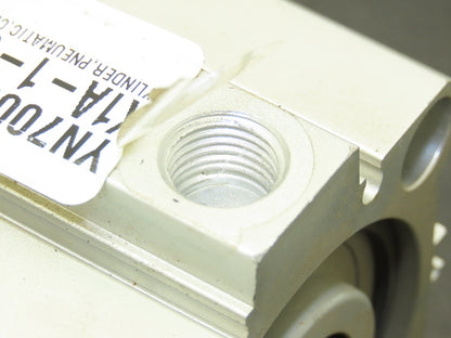 SMC CDQ2B50-85D Pneumatic Air Cylinder 50mm Bore 85mm Stroke 145psi Through Hole