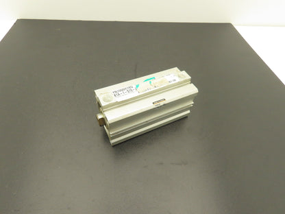 SMC CDQ2B50-85D Pneumatic Air Cylinder 50mm Bore 85mm Stroke 145psi Through Hole