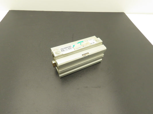 SMC CDQ2B50-85D Pneumatic Air Cylinder 50mm Bore 85mm Stroke 145psi Through Hole