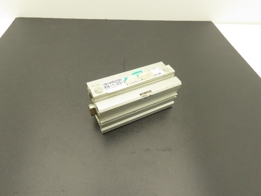 SMC CDQ2B50-85D Pneumatic Air Cylinder 50mm Bore 85mm Stroke 145psi Through Hole