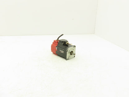 Motor Power Co 143251F1W1303 AC Servo Motor 4000 RPM 145V 1PH 0.65Nm W/Encoder