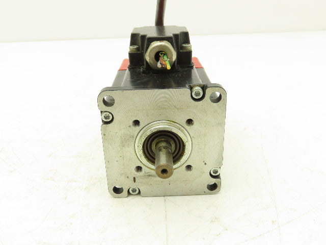 Motor Power Co 143251F1W1303 AC Servo Motor 4000 RPM 145V 1PH 0.65Nm W/Encoder