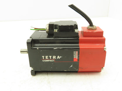 Motor Power Co 143251F1W1303 AC Servo Motor 4000 RPM 145V 1PH 0.65Nm W/Encoder