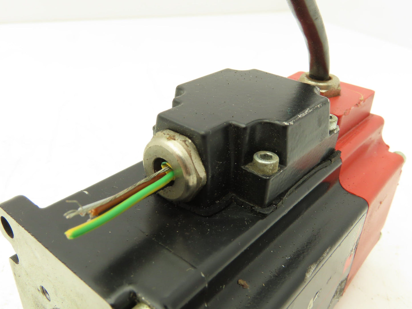 Motor Power Co 143251F1W1303 AC Servo Motor 4000 RPM 145V 1PH 0.65Nm W/Encoder