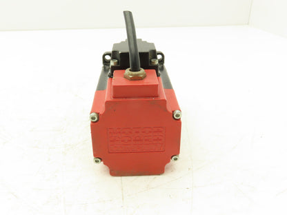 Motor Power Co 143251F1W1303 AC Servo Motor 4000 RPM 145V 1PH 0.65Nm W/Encoder