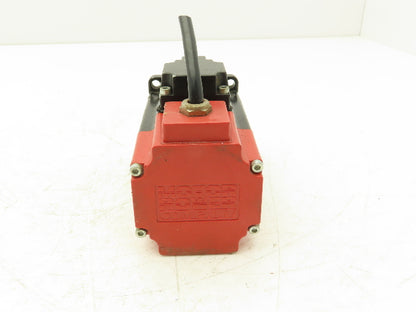 Motor Power Co 143251F1W1303 AC Servo Motor 4000 RPM 145V 1PH 0.65Nm W/Encoder