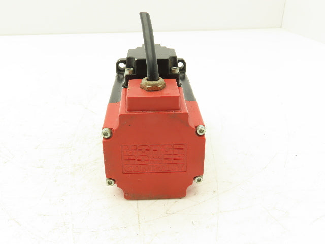Motor Power Co 143251F1W1303 AC Servo Motor 4000 RPM 145V 1PH 0.65Nm W/Encoder