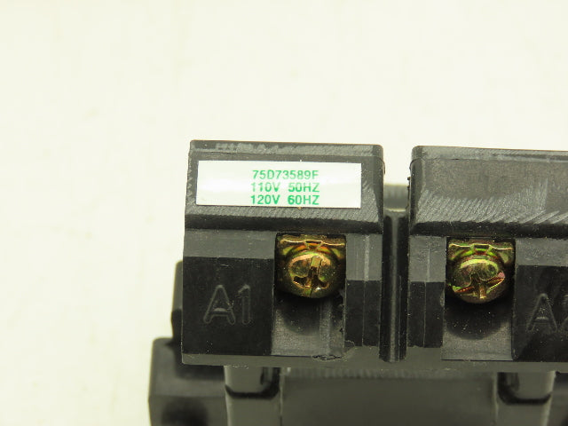 Siemens Furnas 75D73589F Coil Motor Starter Contactor 120VAC 1Ph Ser A
