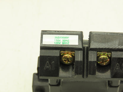 Siemens Furnas 75D73589F Coil Motor Starter Contactor 120VAC 1Ph Ser A
