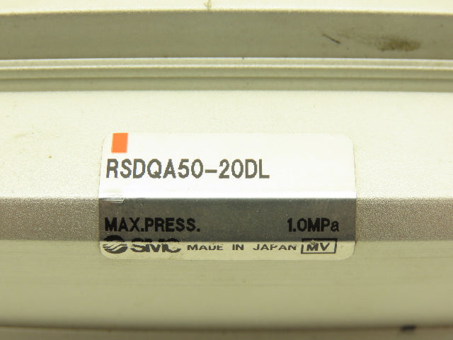 SMC RSDQA50-20DL Pneumatic Air Stopper Cylinder 50mm Bore 20mm Stroke
