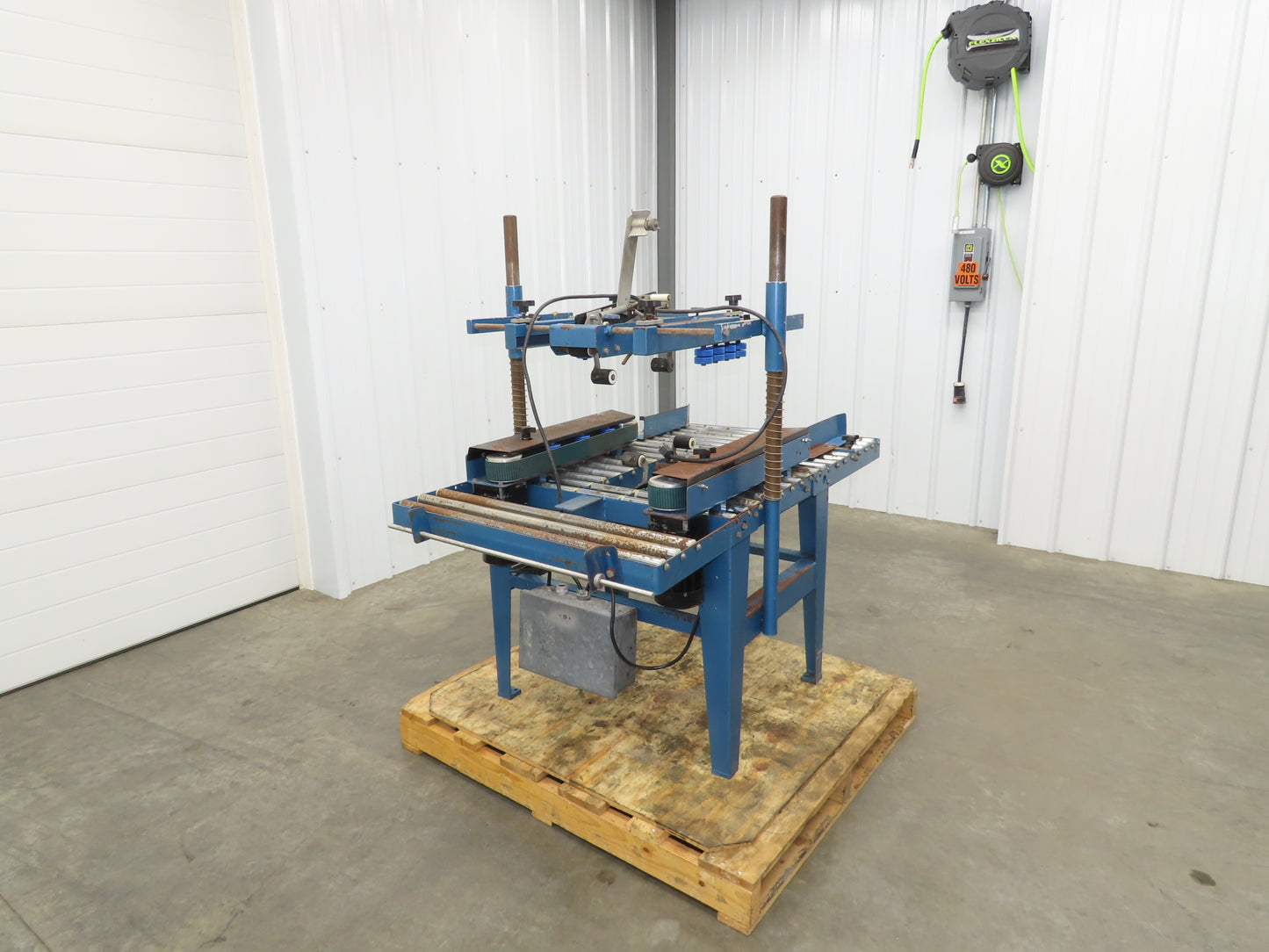 Abal 100 Little David Adjustable Case Sealer System 115V Top Bottom Taper