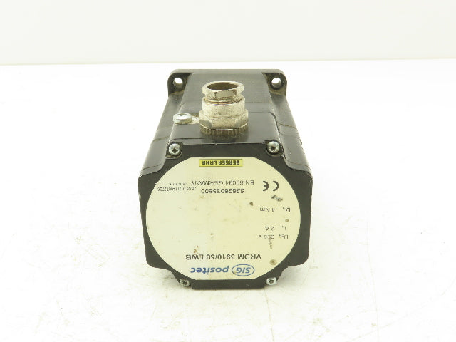 Berger Lahr VRDM 3910/50 LWB Stepper Motor Sig Positec 325V 2A 4Nm 3Ph