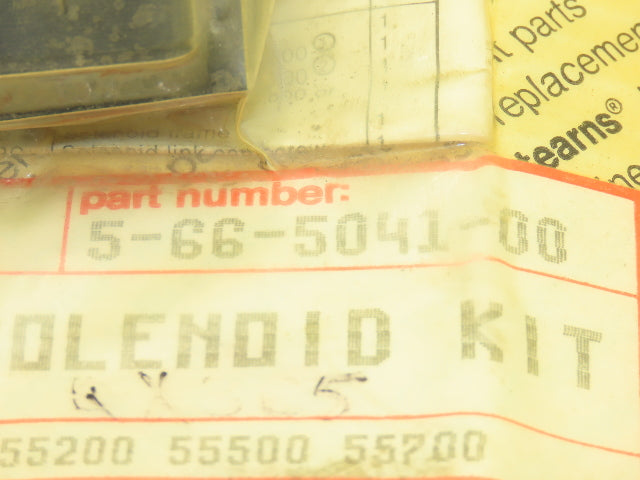 Stearns 5-66-5041-00 Brake Solenoid Kit For No. 4 AC Solenoid 55000 55200 55500