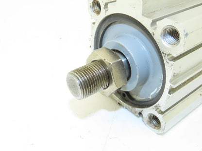 SMC CDQ2A63-100D Pneumatic Cylinder 63mm Bore 100mm Stroke 145psi Through Hole