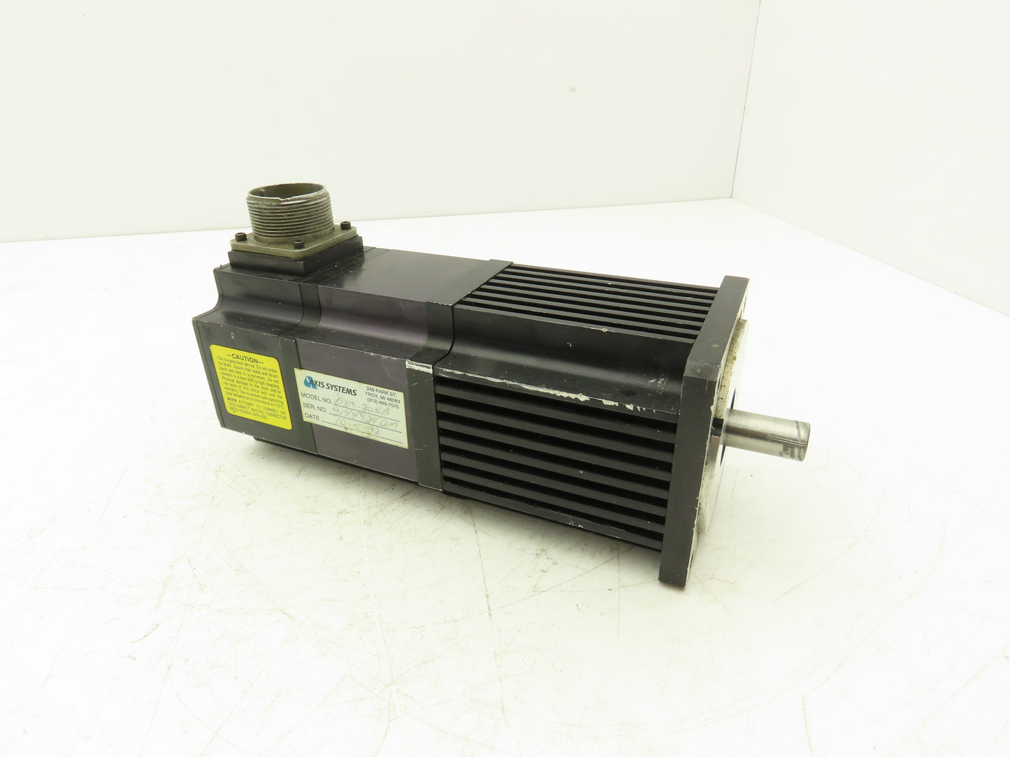 Motor Power Co DXM-308B Servo Motor 3000rpm Rev A.3 14mm 19 Pin