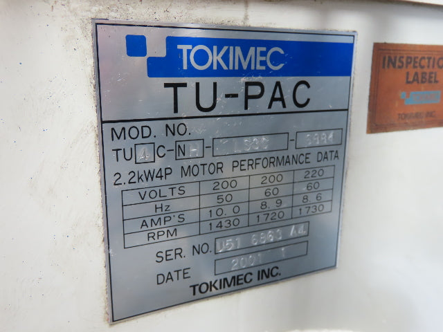 Hydraulic Power Unit 8 Gal 8gpm 2000psi 3Hp 220V 3PH P16VMR