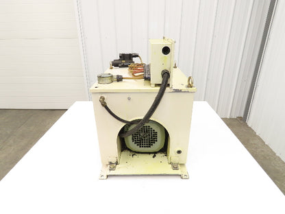 Hydraulic Power Unit 8 Gal 8gpm 2000psi 3Hp 220V 3PH P16VMR