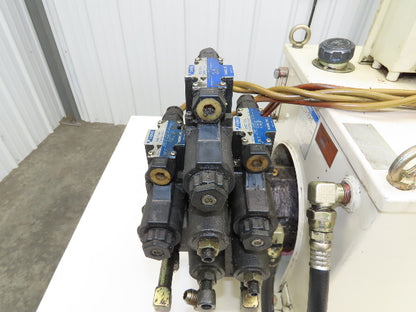 Hydraulic Power Unit 8 Gal 8gpm 2000psi 3Hp 220V 3PH P16VMR