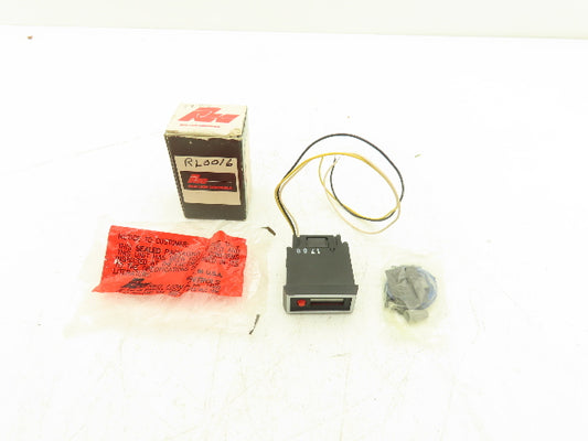 Red Lion CUB10000 Counter 6-Digit 3VDC Panel Mount 67.3x33mm IP66 50Hz/5kHz