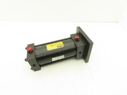 Parker 3.25 JB2ANUS14 Pneumatic Air Cylinder 3.25" Bore 6" Stroke Flanged *READ*