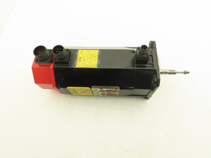 Fanuc AM9/3000 A06B-0163-B175 AC Servo Motor 1.8kW 3000rpm 161V 3Ph Aa64 Encoder
