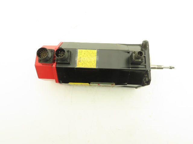 Fanuc AM9/3000 A06B-0163-B175 AC Servo Motor 1.8kW 3000rpm 161V 3Ph Aa64 Encoder