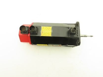 Fanuc AM9/3000 A06B-0163-B175 AC Servo Motor 1.8kW 3000rpm 161V 3Ph Aa64 Encoder