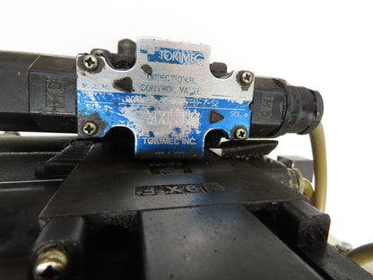 Hydraulic Power Unit 8 Gal 8gpm 2000psi 3Hp 220V 3PH P16VMR