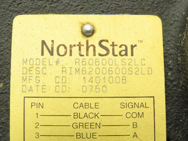 Dynapar NorthStar R60600LS2LC Rotary Incremental Encoder 5/18" Shaft Foot Mount