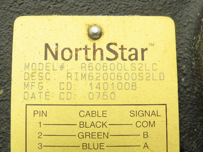 Dynapar NorthStar R60600LS2LC Rotary Incremental Encoder 5/18" Shaft Foot Mount