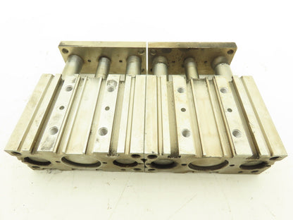 SMC MGPM32-40 Guide Cylinder Pneumatic Actuator 32mm Bore 40mm Stroke Lot of 2