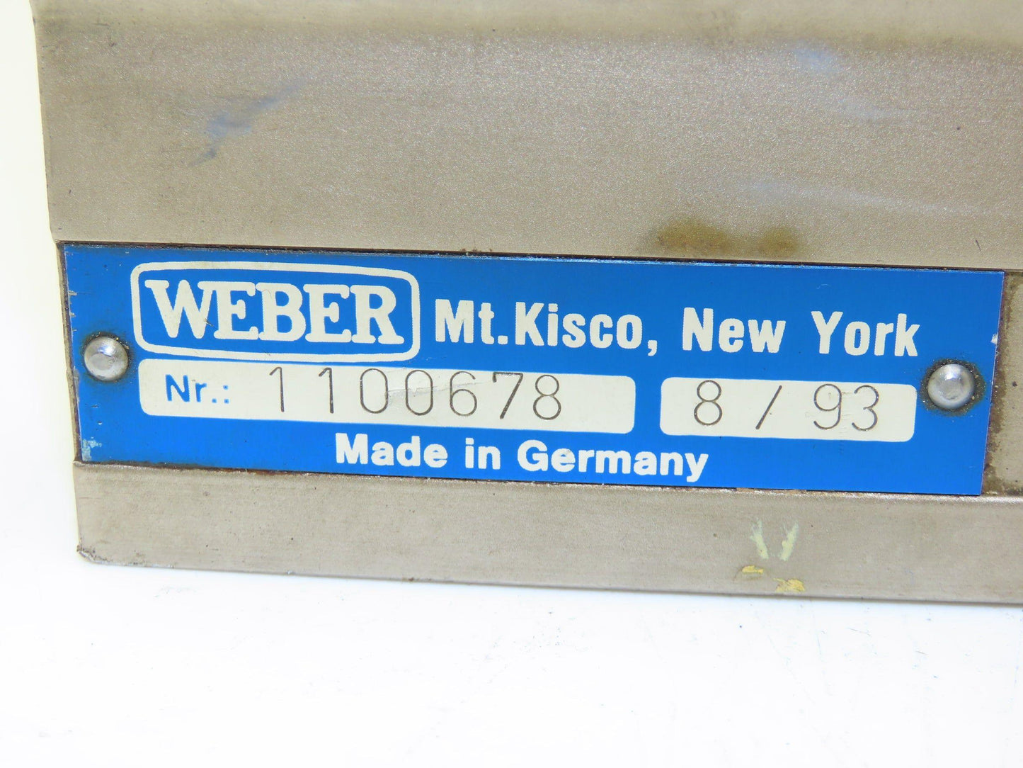 Weber Screwdriving System 407883 Driver Head and Tube  -Incomplete Part-